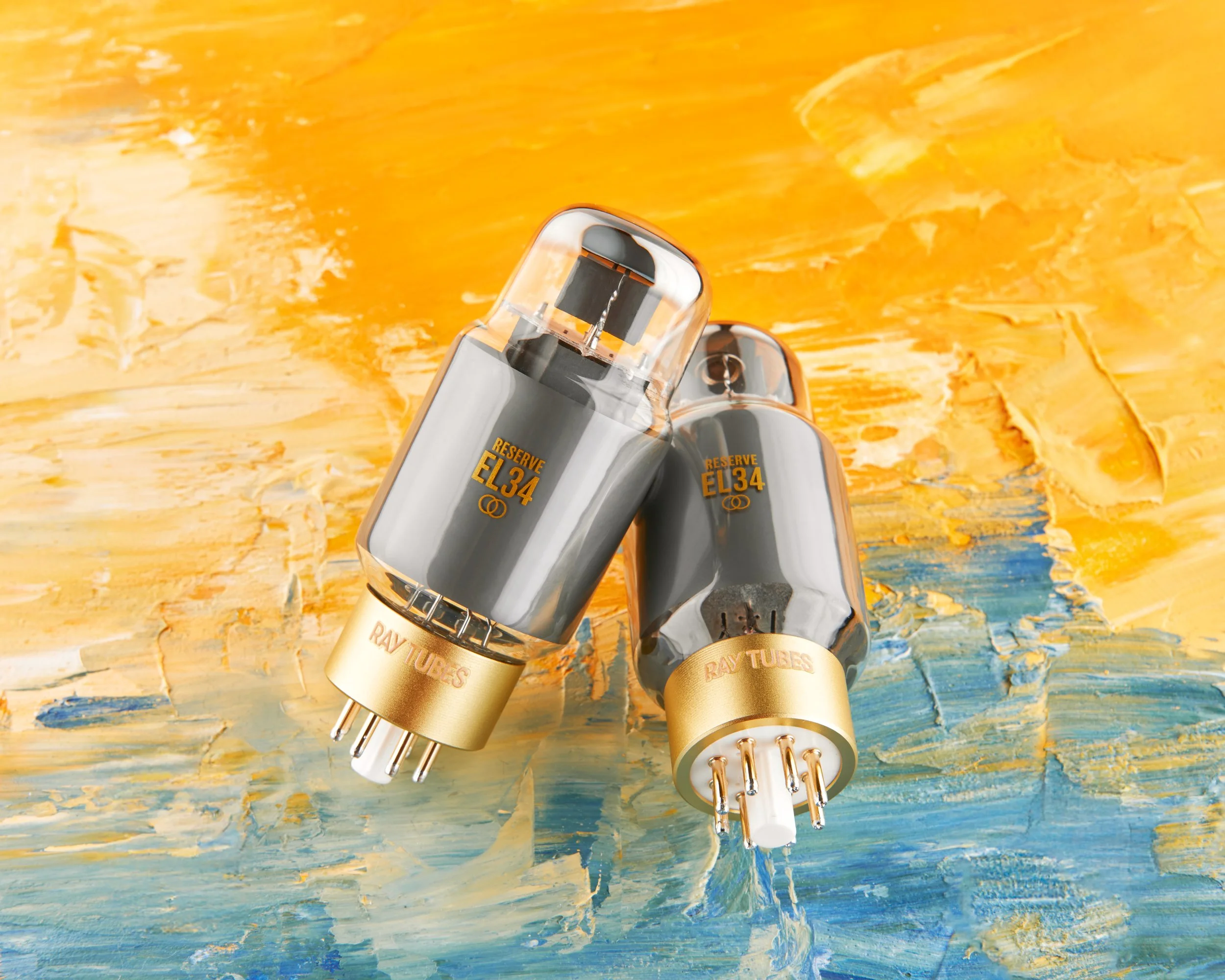 Ray EL34 RESERVE Tubes by Linear Tube Audio